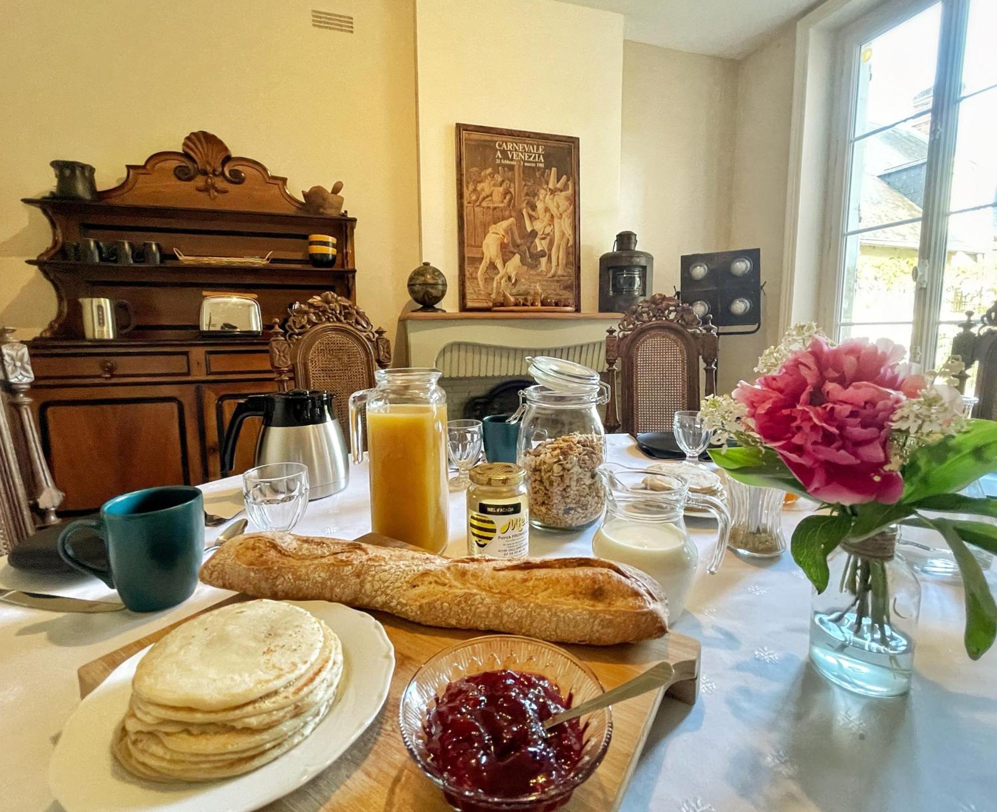 La Maison Voyage Bed And Breakfast Onzain Kültér fotó